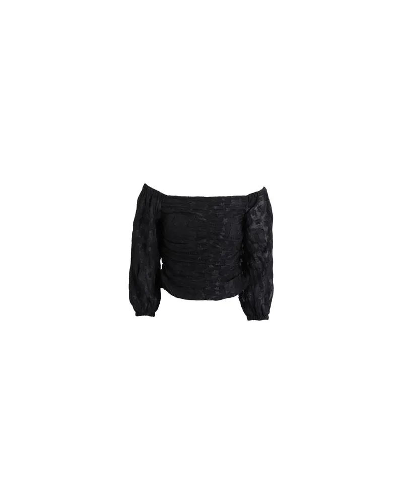 Topshop TOPS - Topsauf YOOX.COM Schwarz
