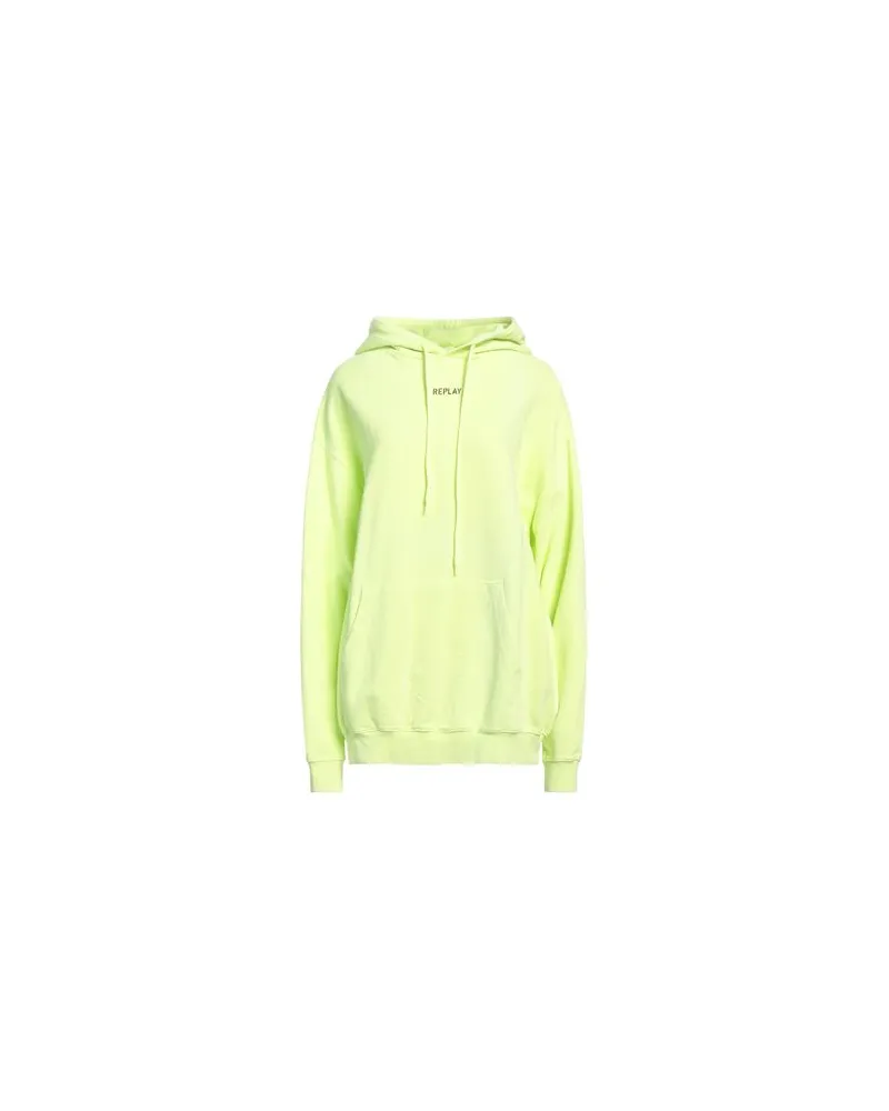 Replay TOPS - Sweatshirtsauf YOOX.COM Limettengrün