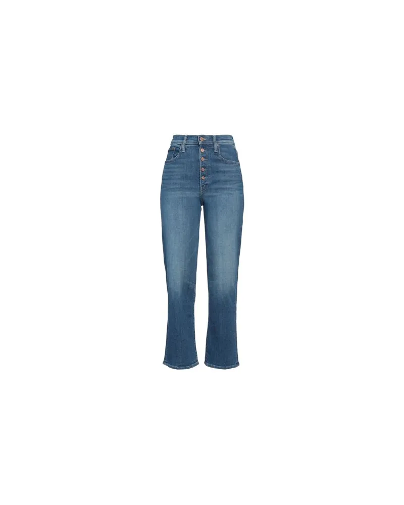 Mother HOSEN & RÖCKE - Jeanshosenauf YOOX.COM Blau