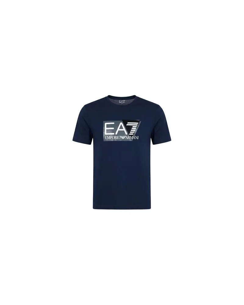 EA7 TOPS - T-shirtsauf YOOX.COM Blau