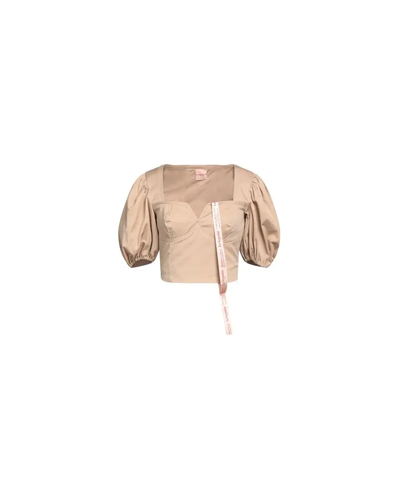 La Semaine Paris TOPS - Topsauf YOOX.COM Beige