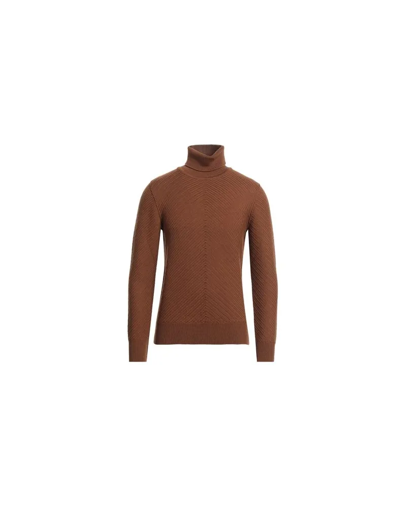 LARDINI STRICKWAREN - Rollkragenpulloverauf YOOX.COM Braun