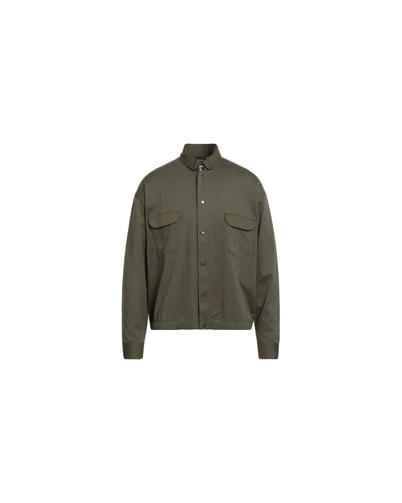 Emporio Armani TOPS - Hemdenauf YOOX.COM Militärgrün