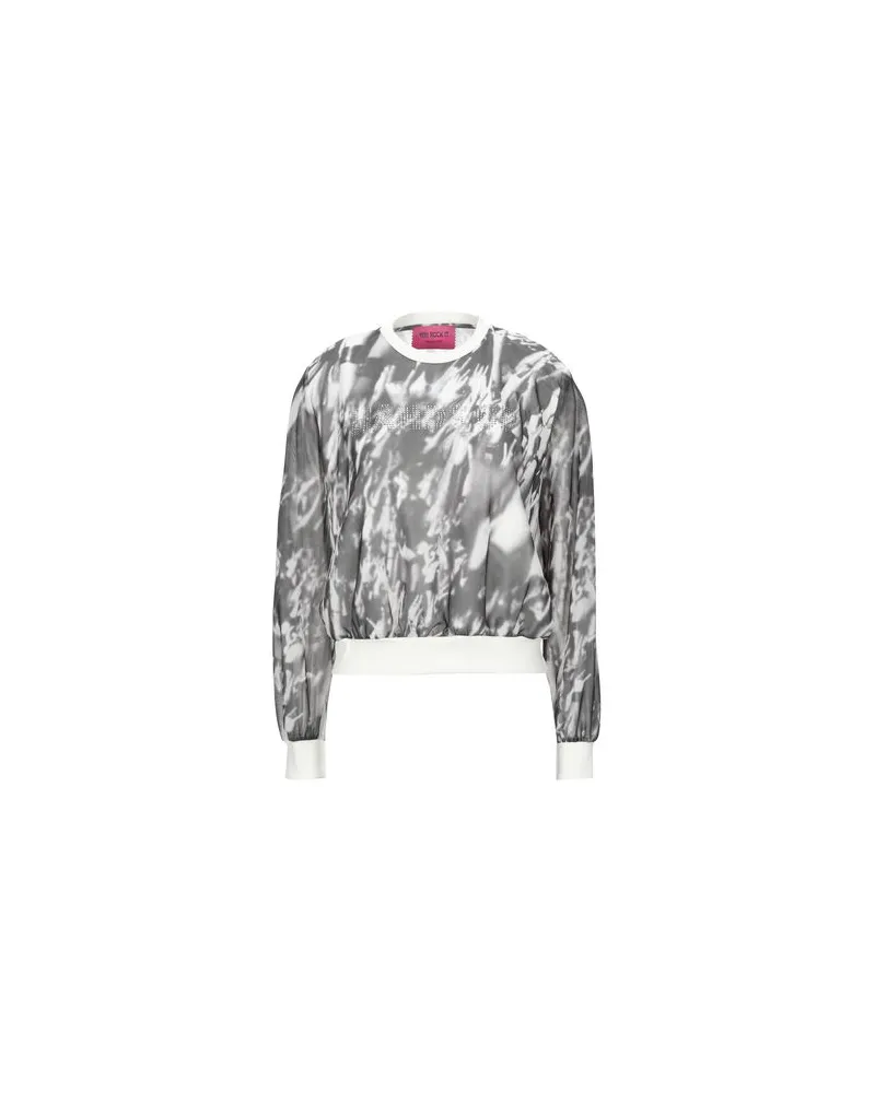 Patrizia Pepe TOPS - Sweatshirtsauf YOOX.COM Blei