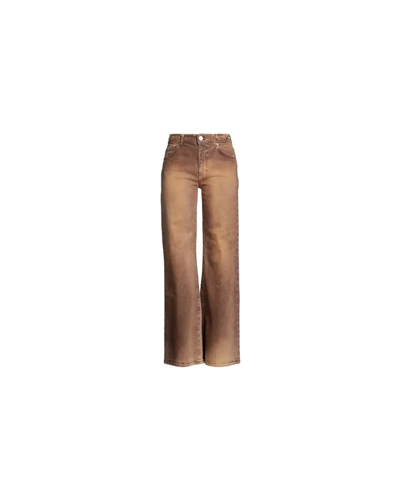 Gaëlle Bonheur HOSEN & RÖCKE - Jeanshosenauf YOOX.COM Braun