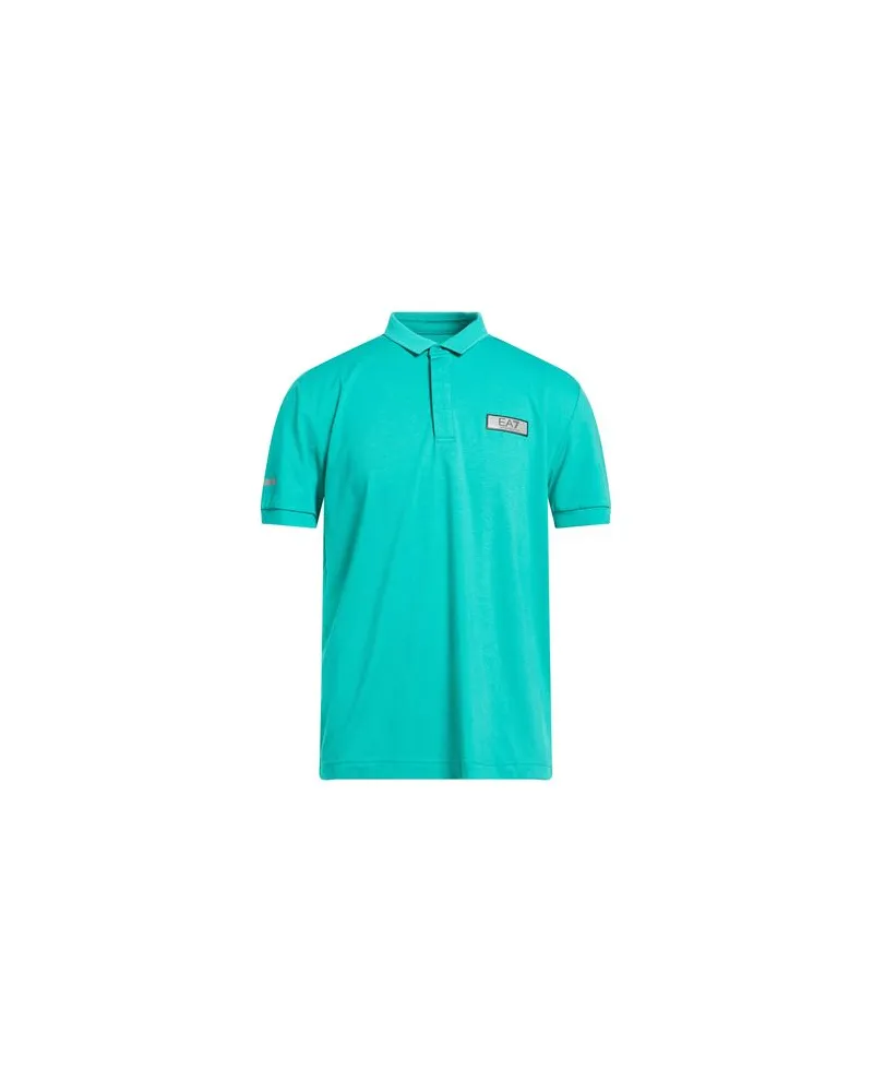 EA7 TOPS - Poloshirtsauf YOOX.COM Tūrkis