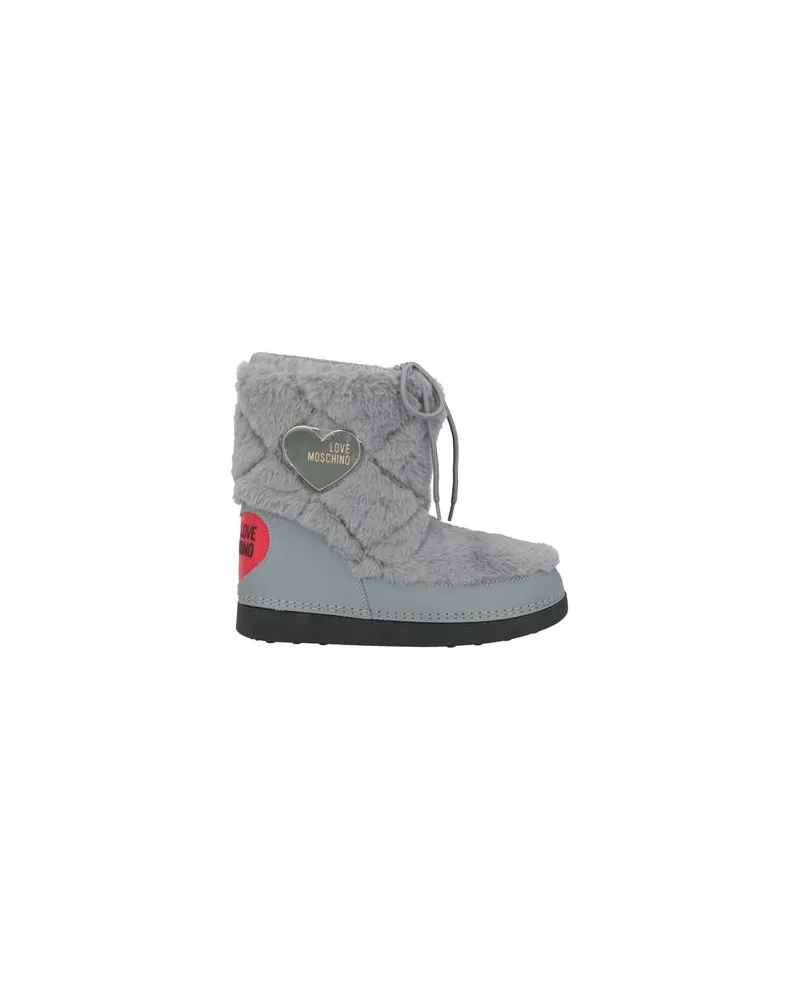 Moschino SCHUHE - Stiefelettenauf YOOX.COM Grau