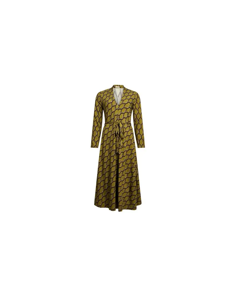 SIYU KLEIDER - Midi-Kleiderauf YOOX.COM Militärgrün