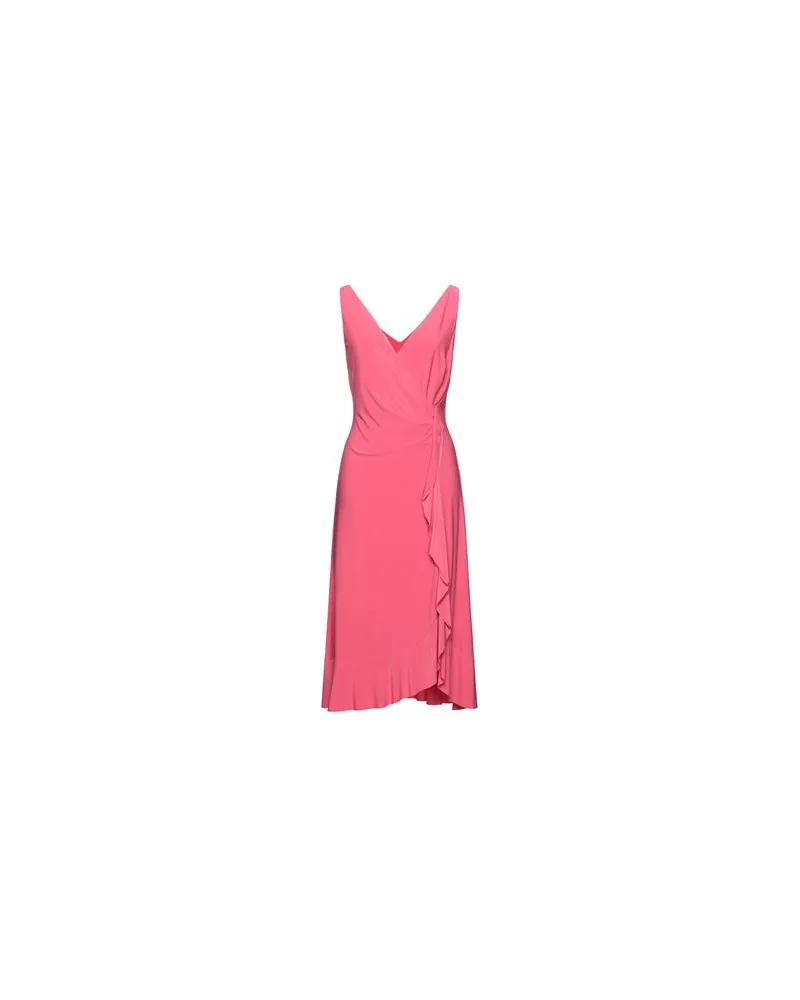 Ralph Lauren KLEIDER - Midi-Kleiderauf YOOX.COM Fuchsia