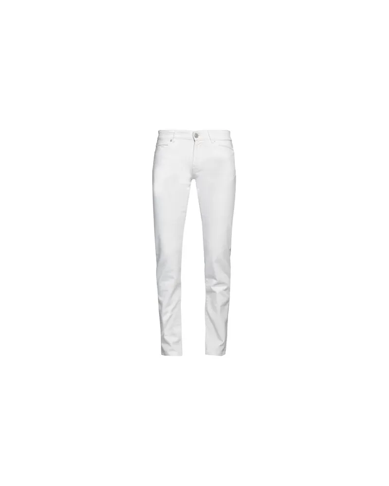 PT TORINO HOSEN & RÖCKE - Jeanshosenauf YOOX.COM Weiß