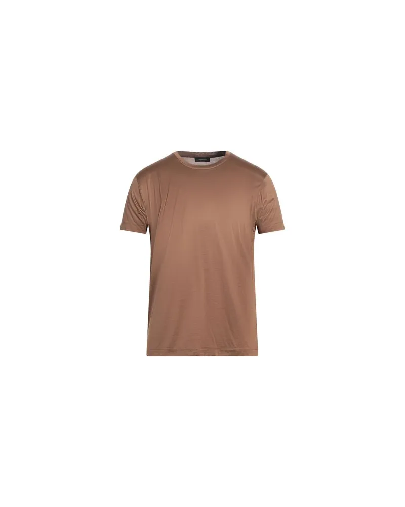 Tombolini TOPS - T-shirtsauf YOOX.COM Hellbraun