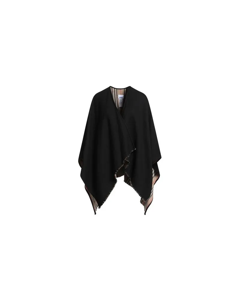 Burberry JACKEN & MÄNTEL - Capesauf YOOX.COM Schwarz
