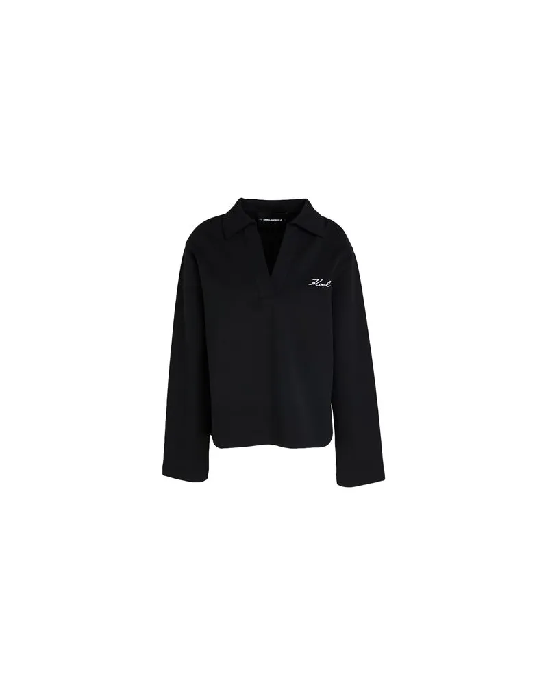 Karl Lagerfeld KARL CARES - TOPS - Poloshirtsauf YOOX.COM Schwarz