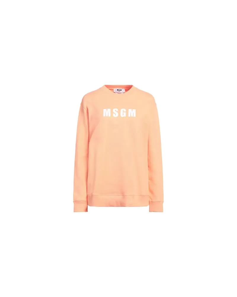 MSGM TOPS - Sweatshirtsauf YOOX.COM Pfirsich