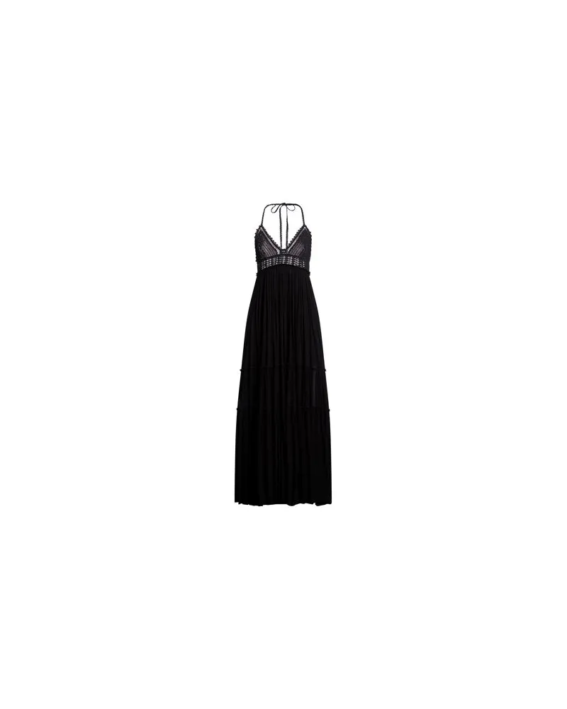 Twin-Set KLEIDER - Maxi-Kleiderauf YOOX.COM Schwarz