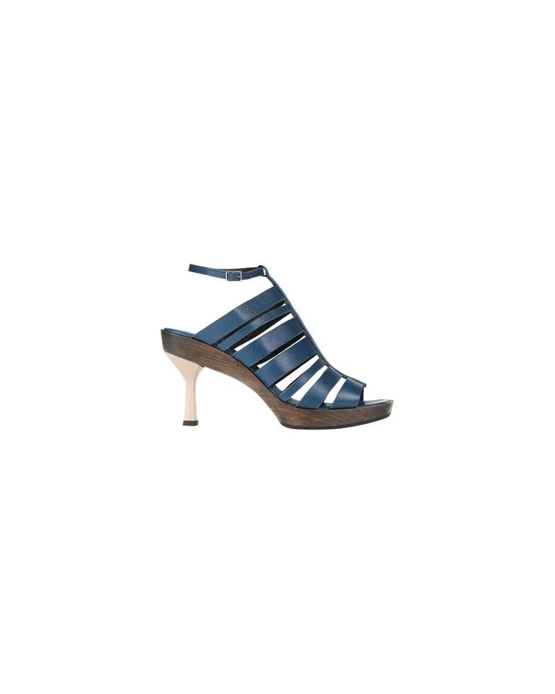 Attilio Giusti Leombruni SCHUHE - Sandalenauf YOOX.COM Blau