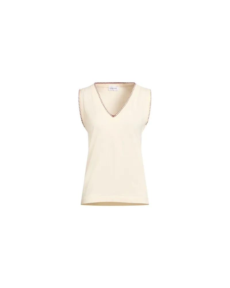 Scaglione TOPS - Topsauf YOOX.COM Cremeweiß