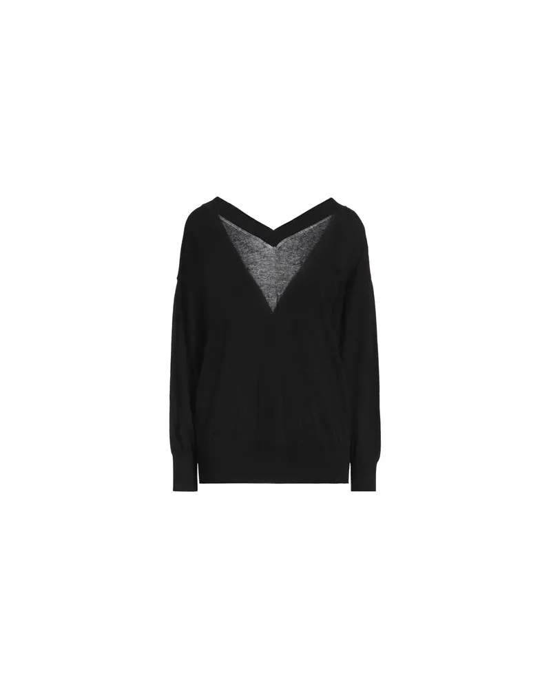 Alpha Studio STRICKWAREN - Pulloverauf YOOX.COM Schwarz