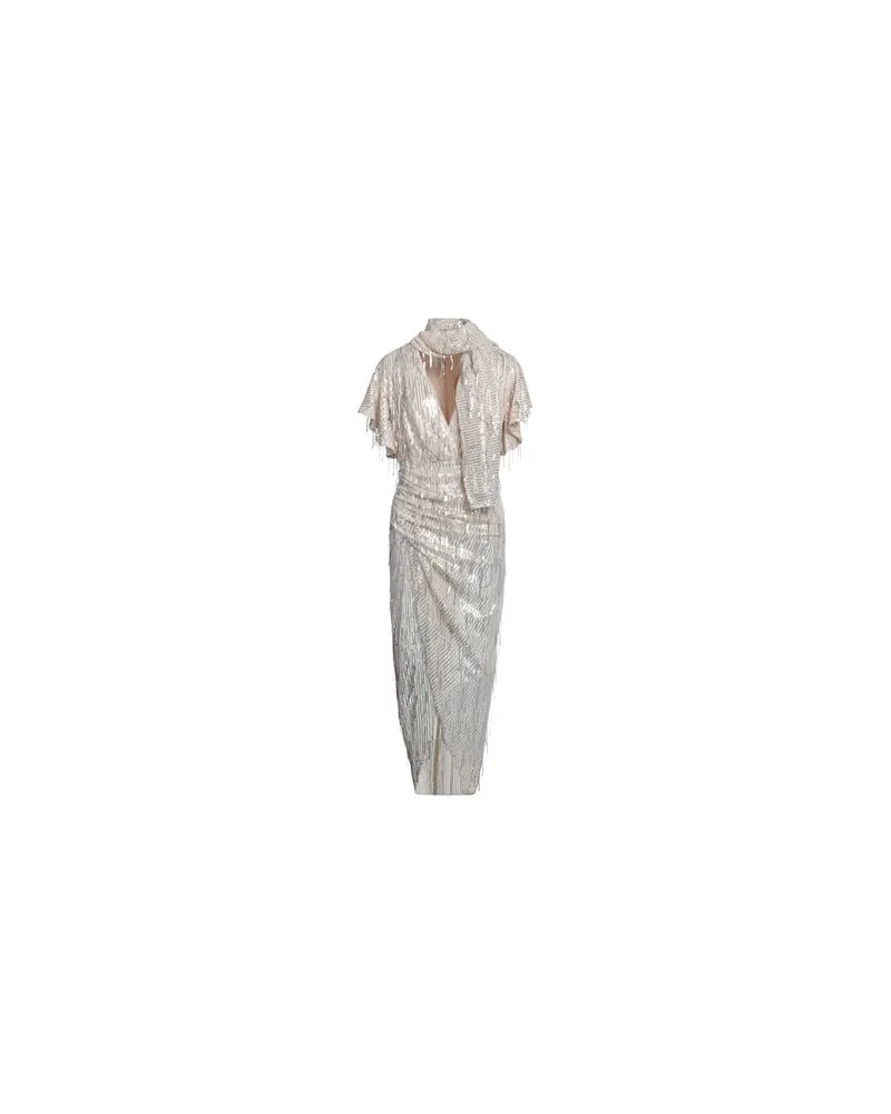 Forever Unique KLEIDER - Maxi-Kleiderauf YOOX.COM Beige