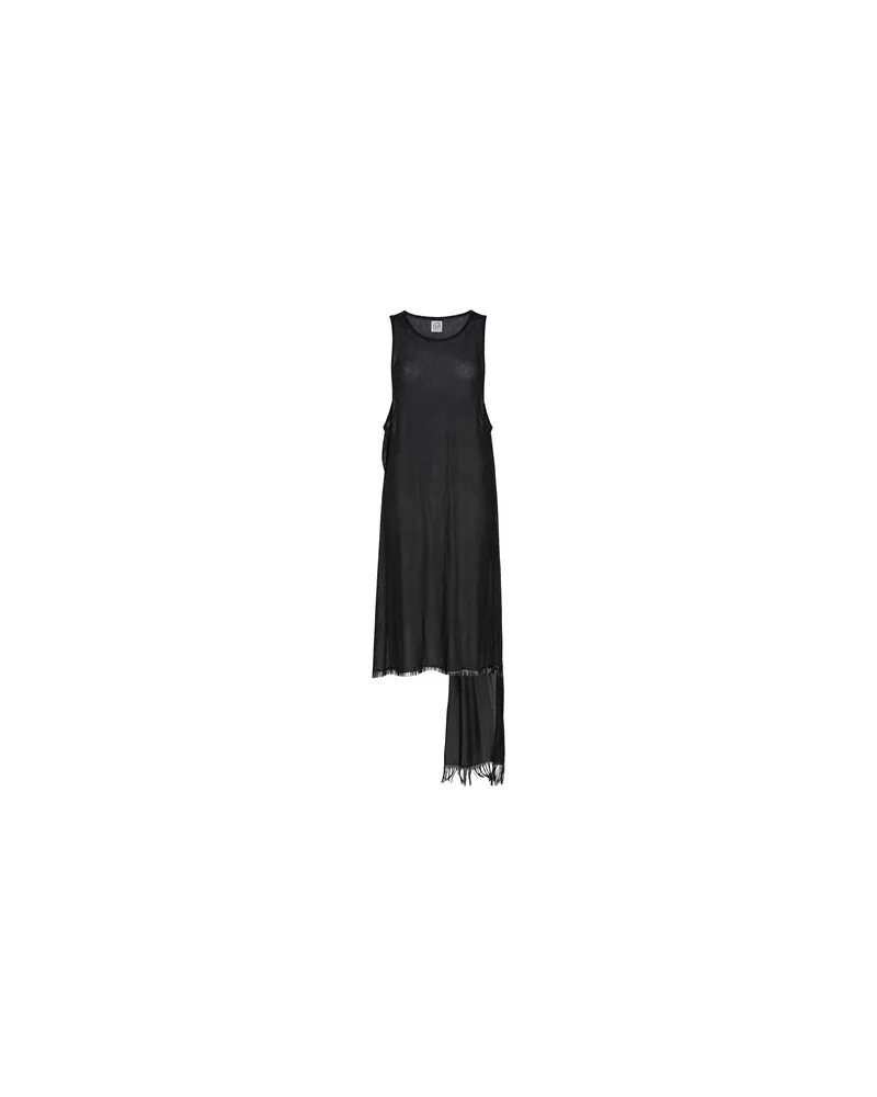 Totême KLEIDER - Maxi-Kleiderauf YOOX.COM Schwarz