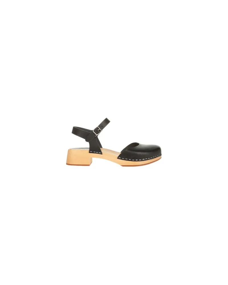 Swedish Hasbeens SCHUHE - Mules & Clogsauf YOOX.COM Schwarz