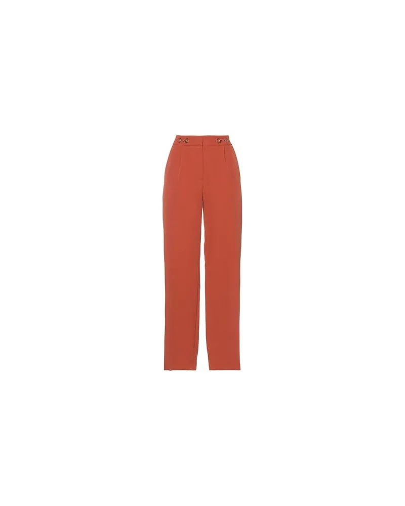 VICOLO HOSEN & RÖCKE - Hosenauf YOOX.COM Rostrot