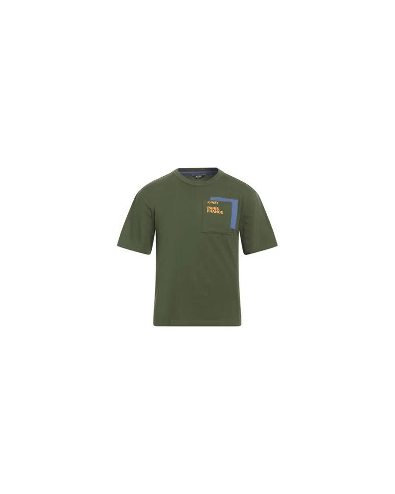 K-Way TOPS - T-shirtsauf YOOX.COM Militärgrün