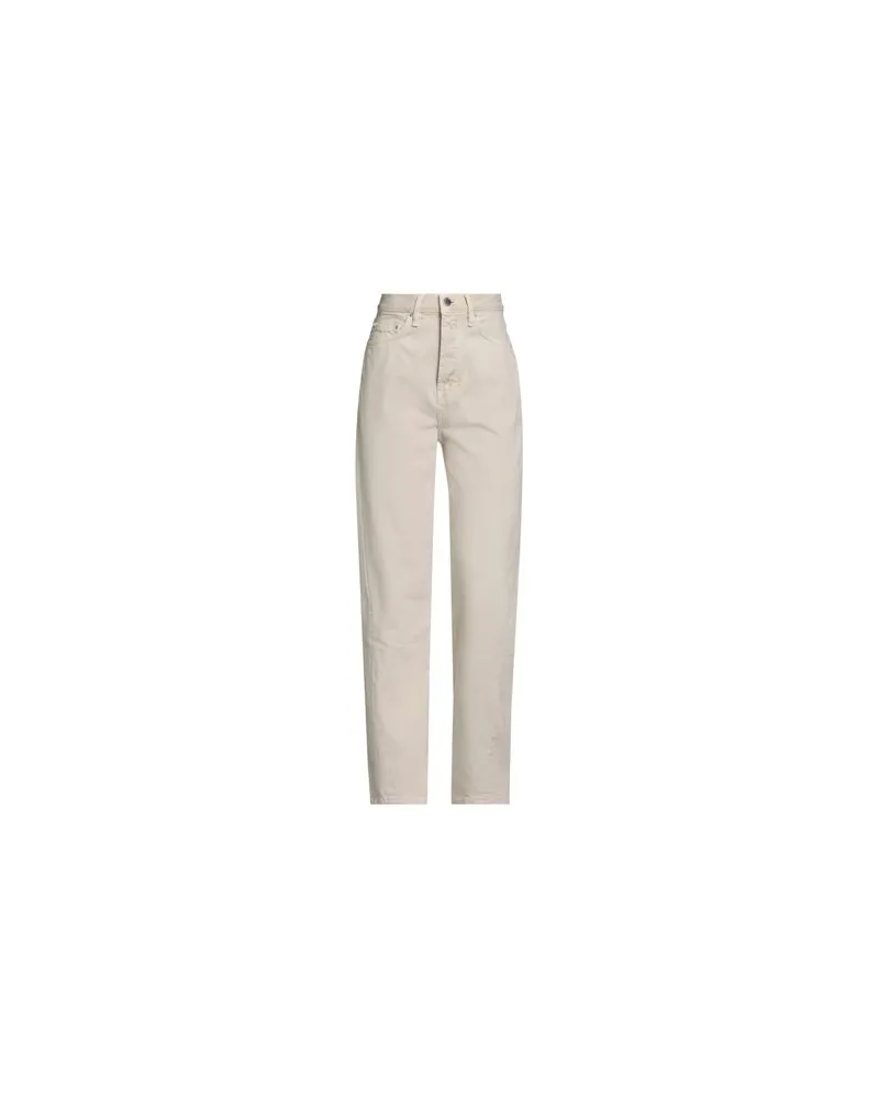 Totême HOSEN & RÖCKE - Jeanshosenauf YOOX.COM Elfenbein