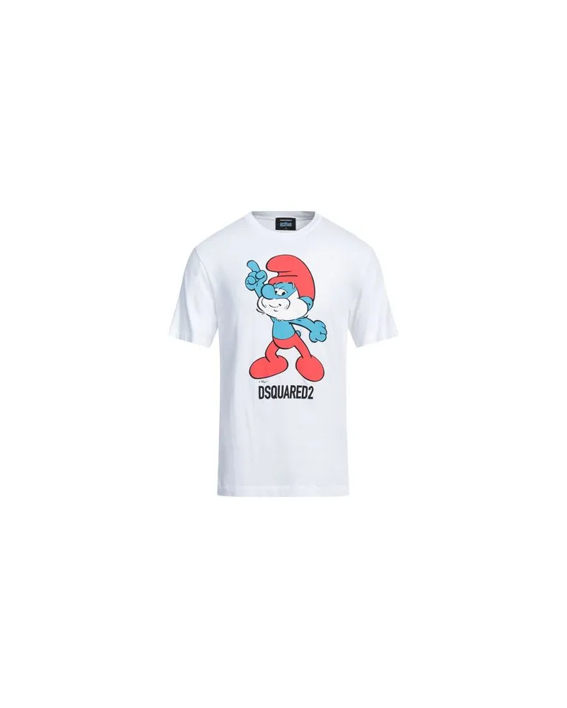 Dsquared2 TOPS - T-shirtsauf YOOX.COM Weiß