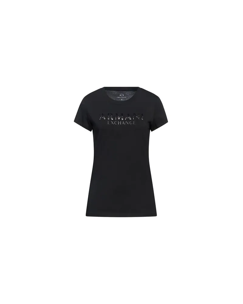 Armani Exchange TOPS - T-shirtsauf YOOX.COM Schwarz