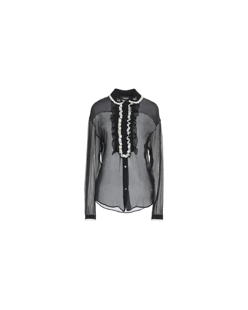 Dsquared2 TOPS - Hemdenauf YOOX.COM Schwarz