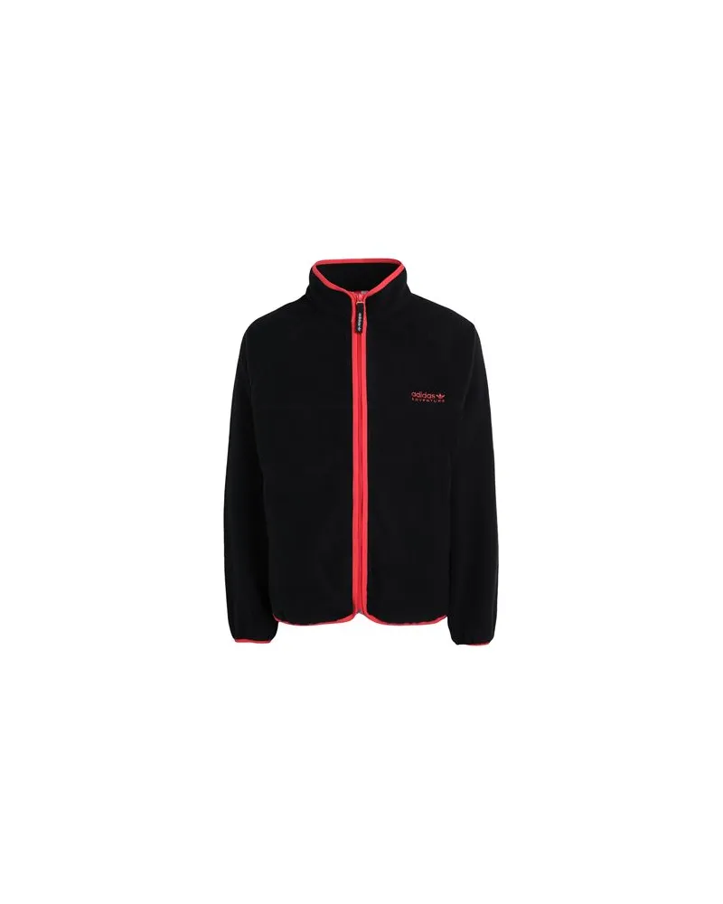 adidas PFLEECE TT  - TOPS - Sweatshirtsauf YOOX.COM Schwarz