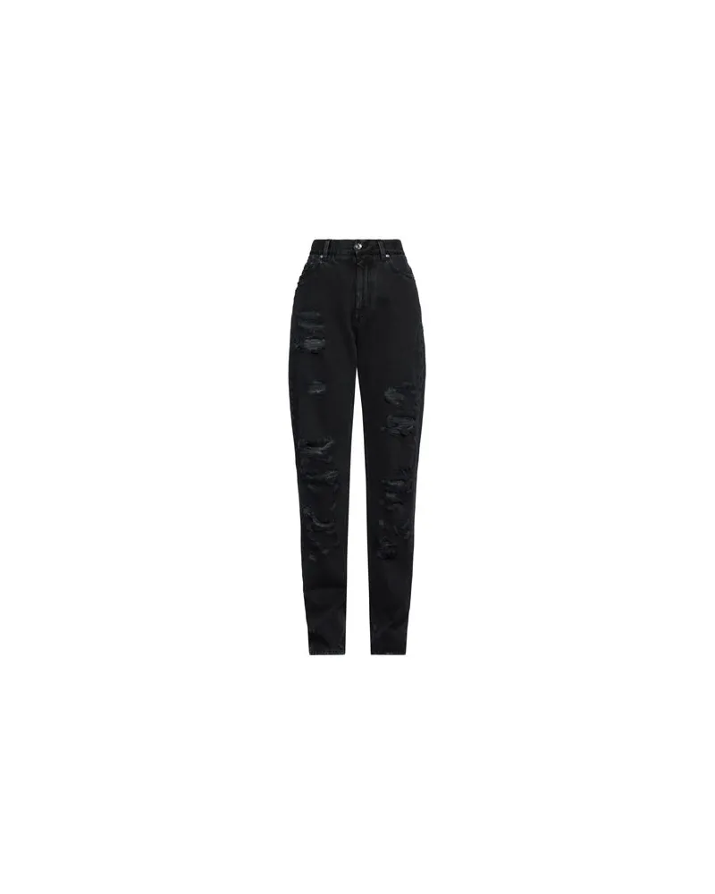 Dolce & Gabbana HOSEN & RÖCKE - Jeanshosenauf YOOX.COM Schwarz