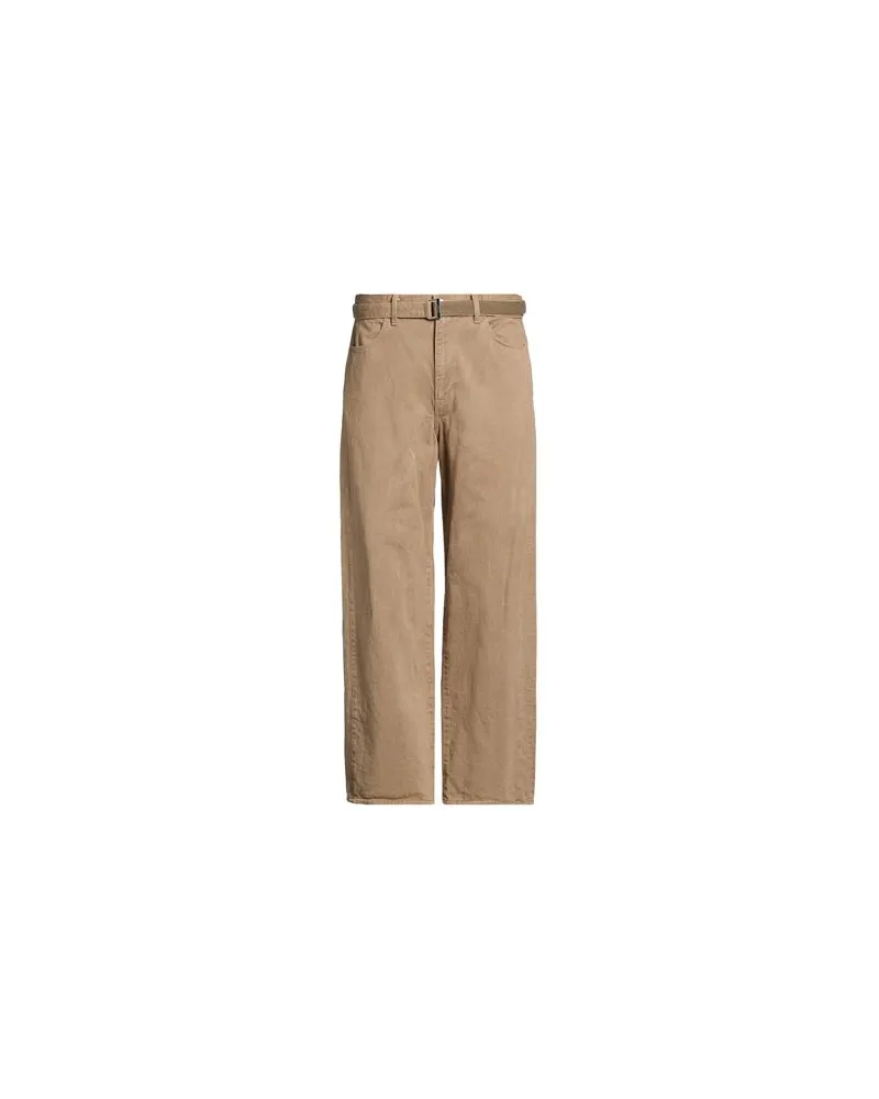 Sacai HOSEN & RÖCKE - Jeanshosenauf YOOX.COM Beige