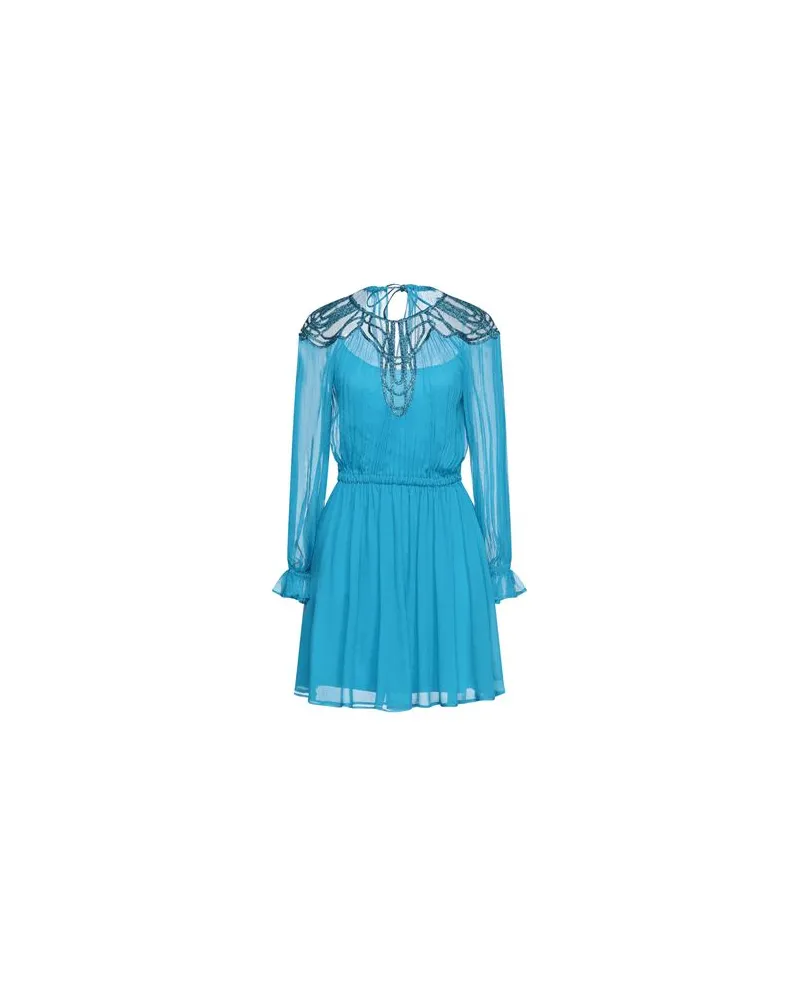 Alberta Ferretti KLEIDER - Mini-Kleiderauf YOOX.COM Azurblau