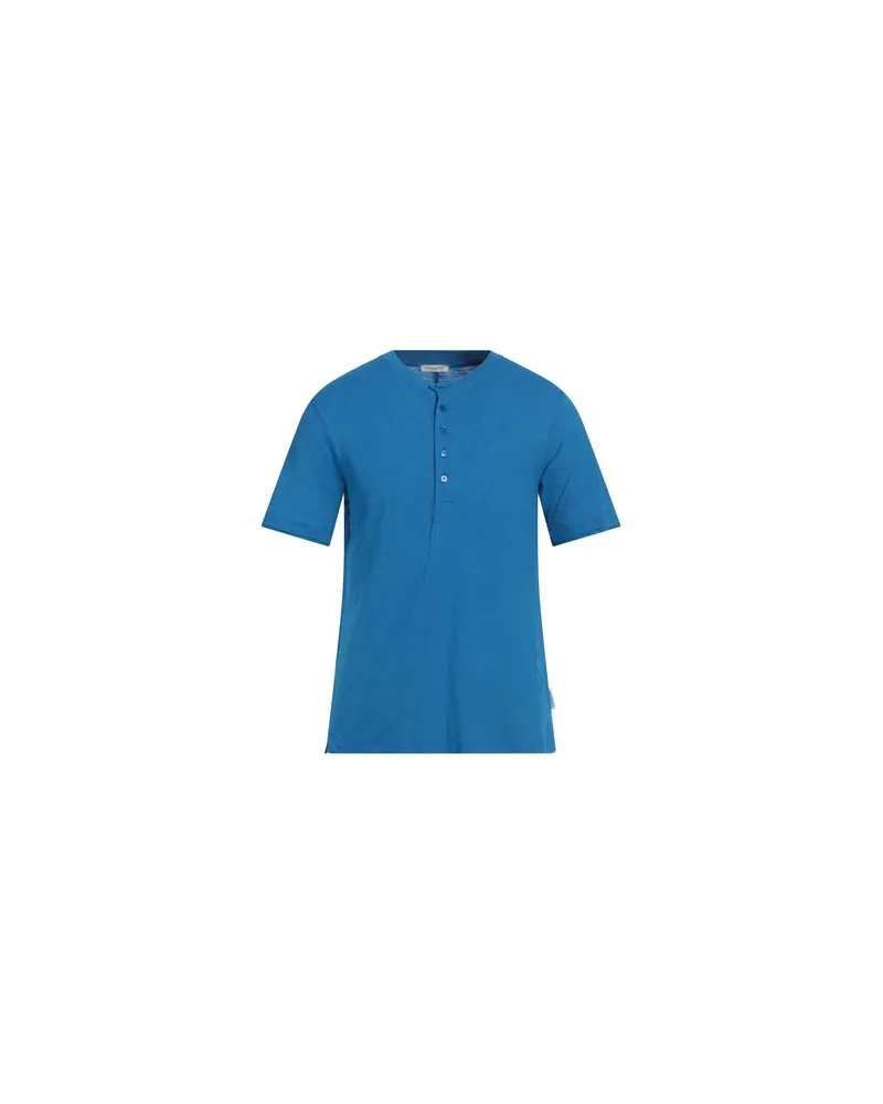 Paolo Pecora Milano TOPS - T-shirtsauf YOOX.COM Azurblau