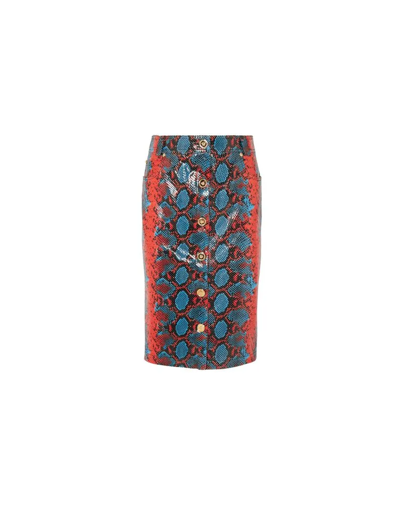 Versace HOSEN & RÖCKE - Midi-Röckeauf YOOX.COM Rot