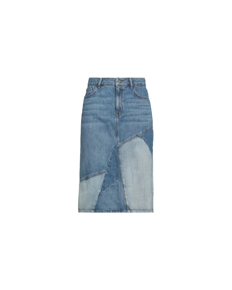 Liu Jo HOSEN & RÖCKE - Jeansröckeauf YOOX.COM Blau