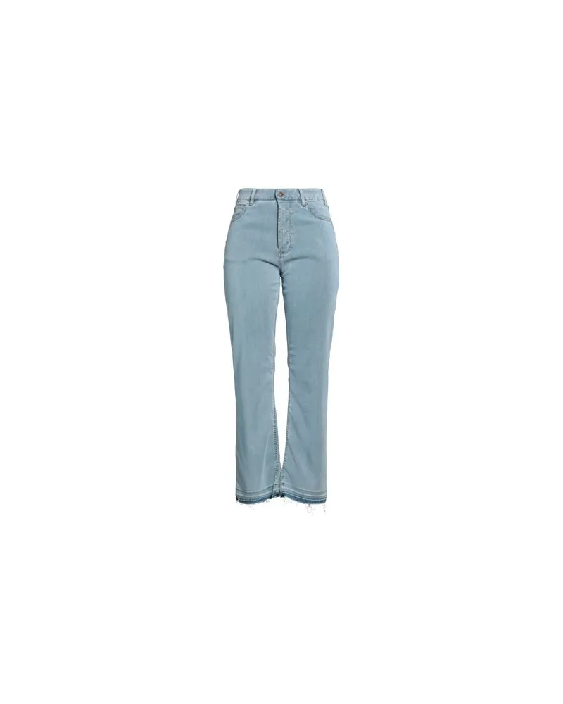 Laneus HOSEN & RÖCKE - Jeanshosenauf YOOX.COM Blau