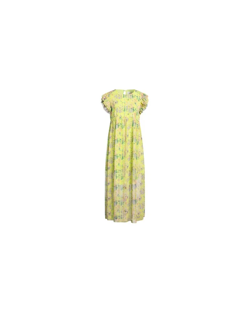 Silvian Heach KLEIDER - Maxi-Kleiderauf YOOX.COM Limettengrün