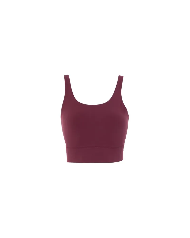 Nike YOGA LUXE CROP TANK   - TOPS - Topsauf YOOX.COM Bordeaux