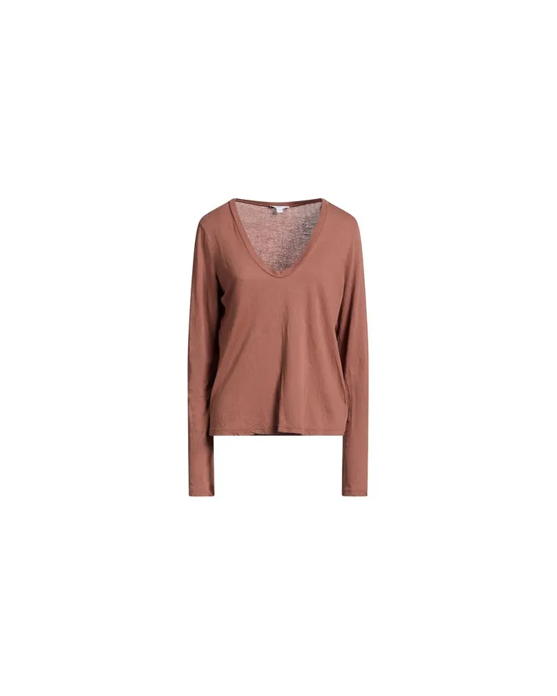 James Perse TOPS - T-shirtsauf YOOX.COM Braun