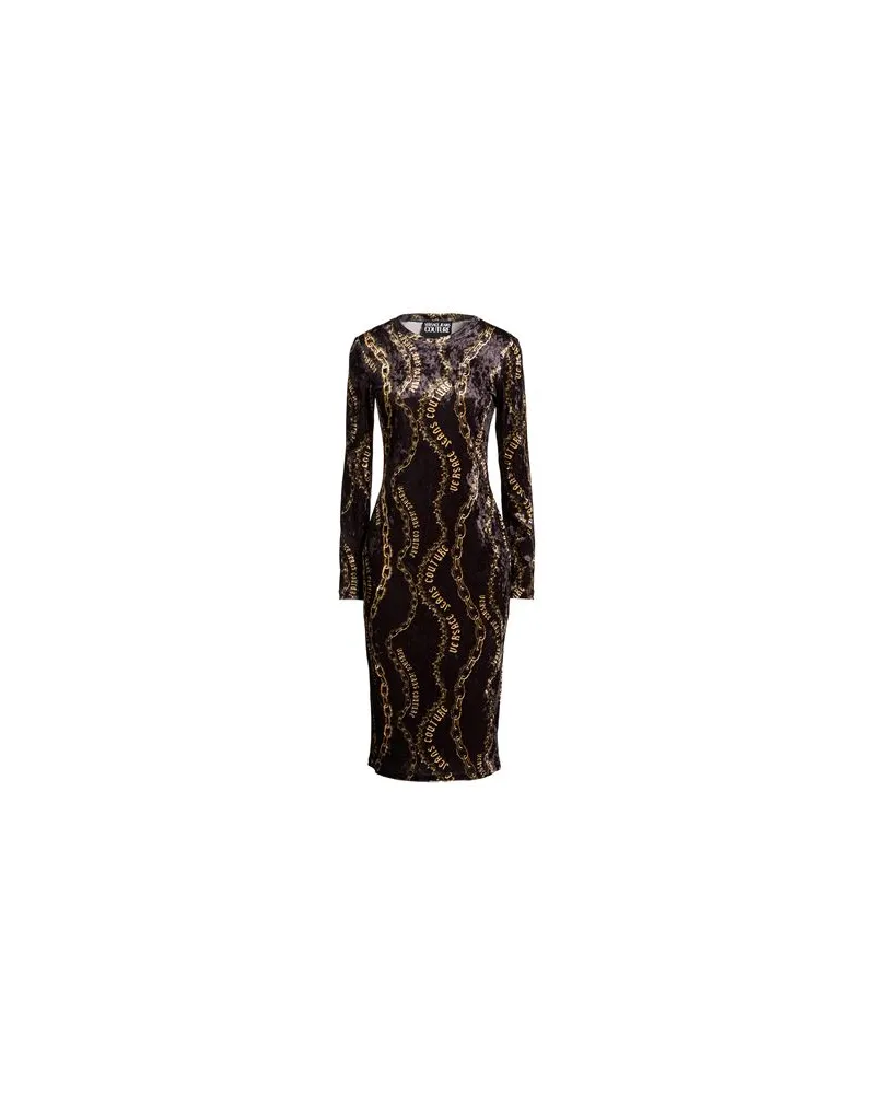 Versace Jeans KLEIDER - Midi-Kleiderauf YOOX.COM Gelb