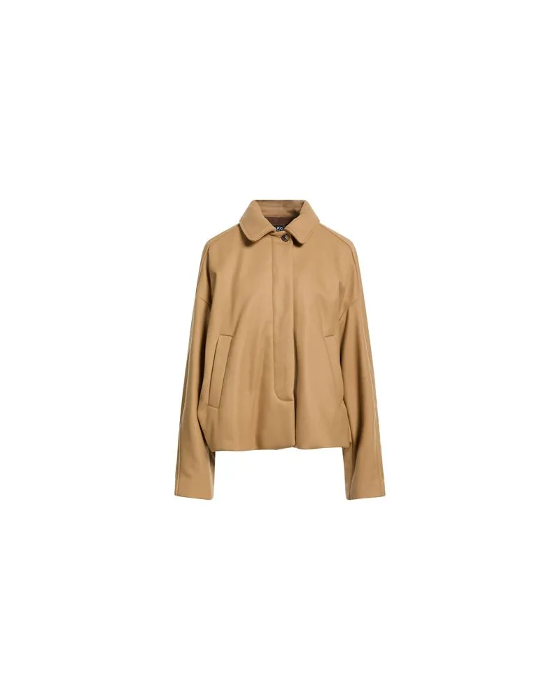 A.P.C. JACKEN & MÄNTEL - Mäntelauf YOOX.COM Beige