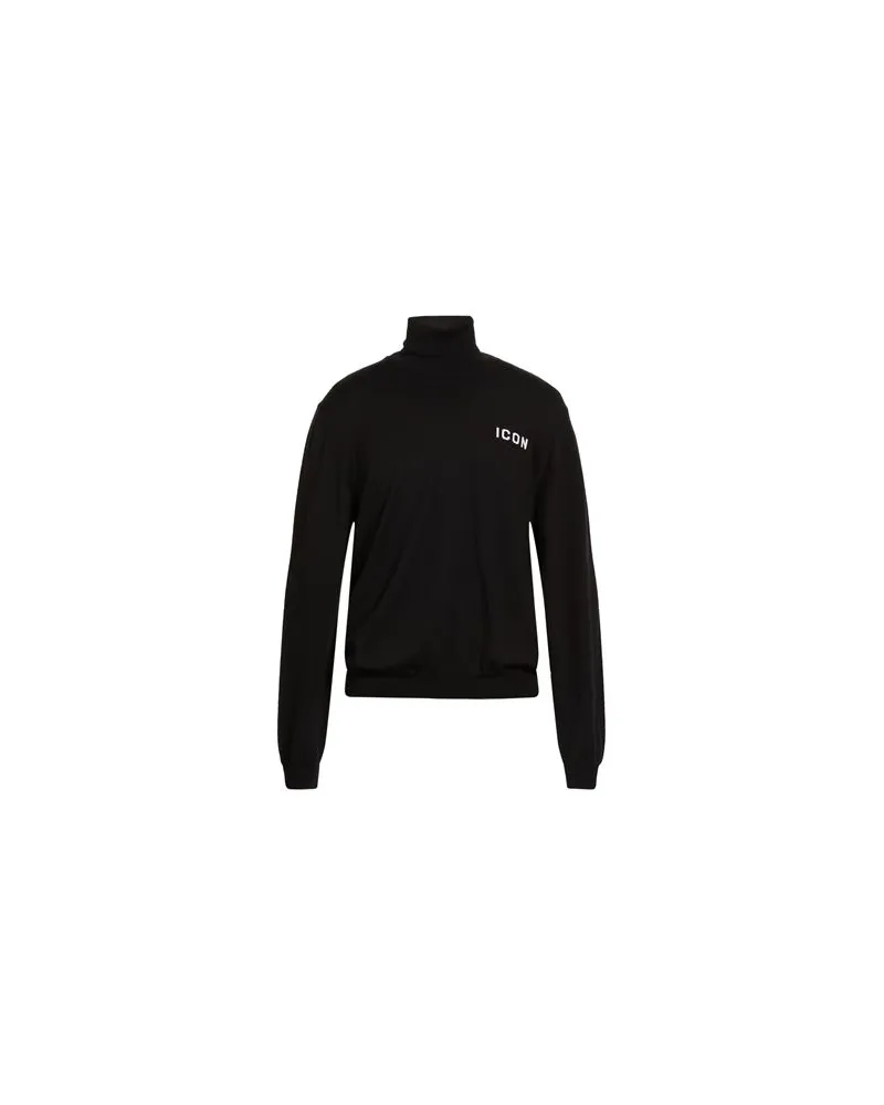 Dsquared2 STRICKWAREN - Rollkragenpulloverauf YOOX.COM Schwarz