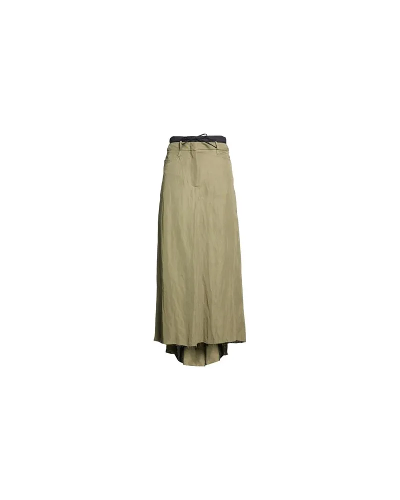 Masnada HOSEN & RÖCKE - Maxi-Röckeauf YOOX.COM Salbeigrün