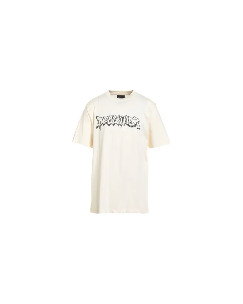 DISCLAIMER TOPS - T-shirtsauf YOOX.COM Elfenbein