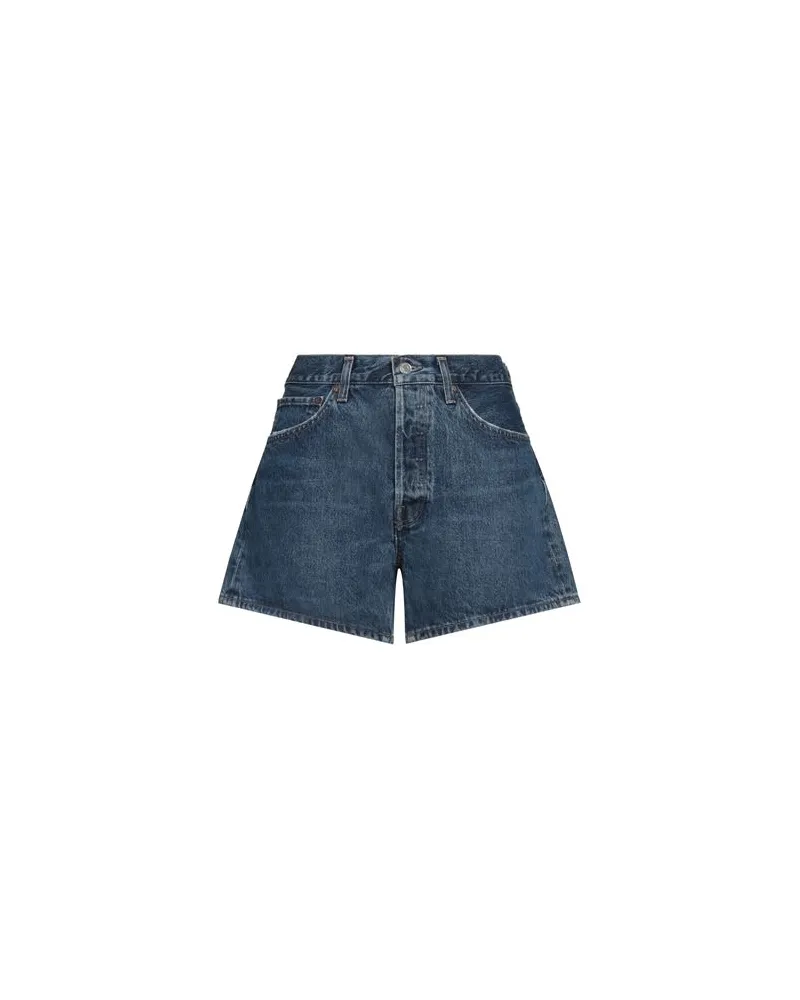 AGOLDE HOSEN & RÖCKE - Jeansshortsauf YOOX.COM Blau
