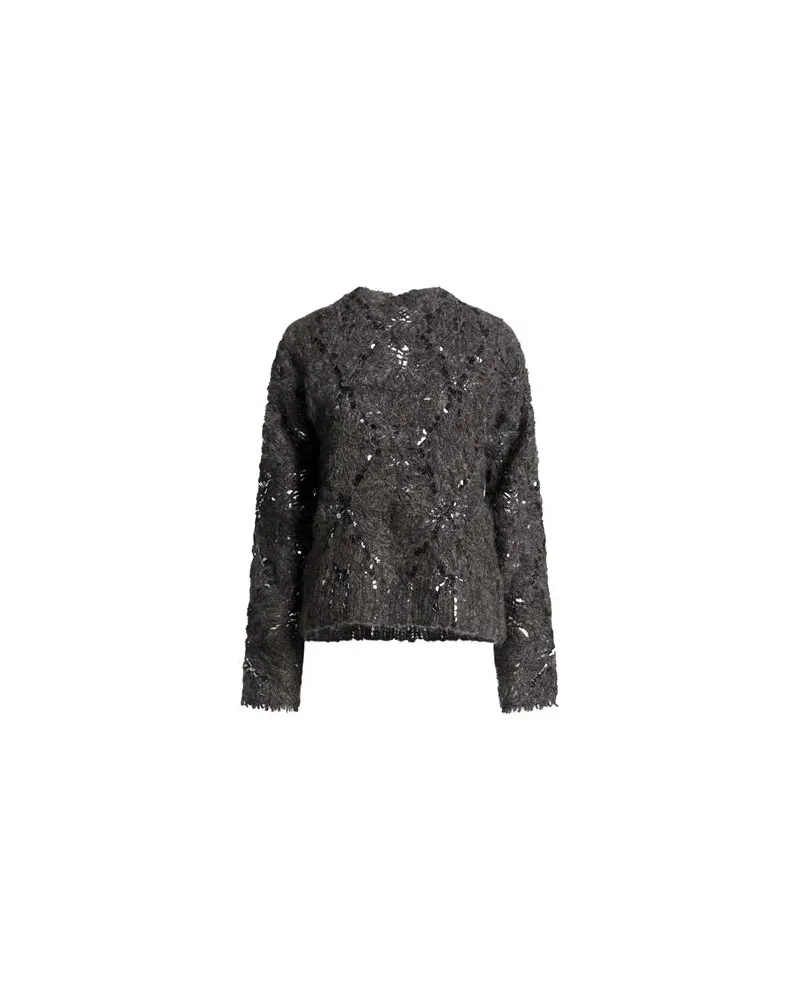 Brunello Cucinelli STRICKWAREN - Pulloverauf YOOX.COM Braungrau