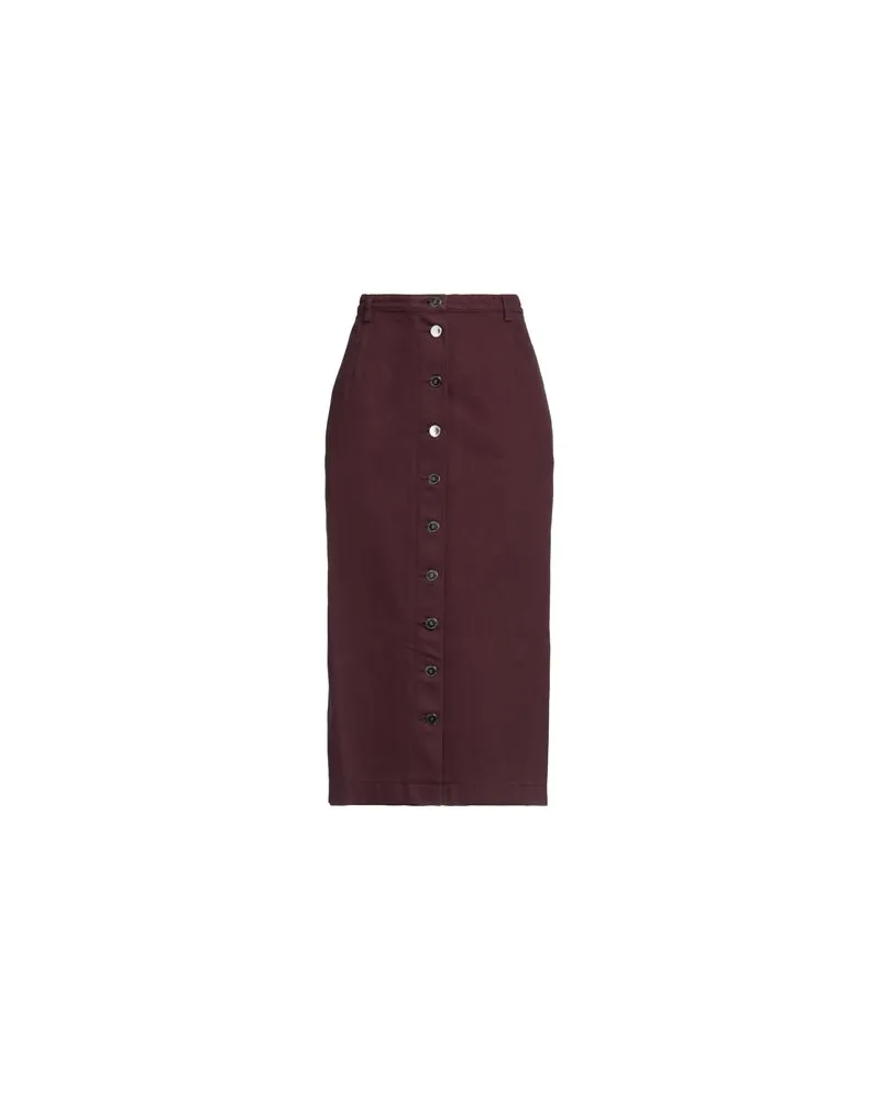 Raf Simons HOSEN & RÖCKE - Jeansröckeauf YOOX.COM Bordeaux